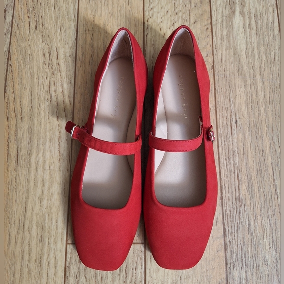 Copper Key Mary Jane Red Style Shoes 7M - Picture 2 of 9